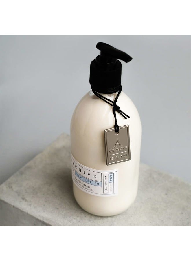 Archive Yet To Be Written Body Lotion Natural Moisturizing Lotion for Men & Women Lightly Scented 16.5 oz - Image 2