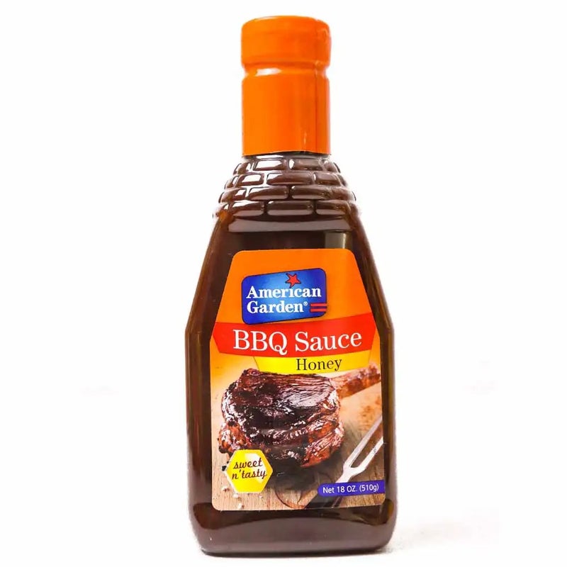 American Garden, BBQ Honey Sauce, 510 Grm - Image 1