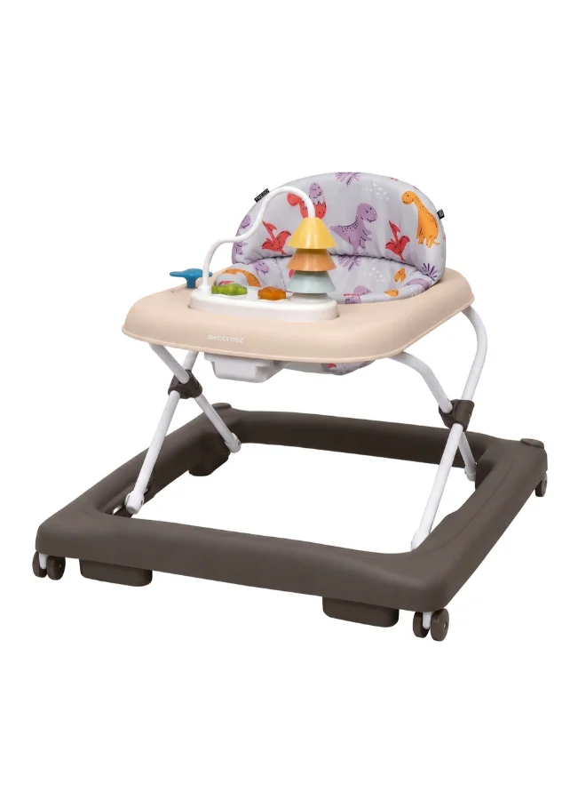 نيوبريز Neobreez TREDO Baby Walker, Music & Lights, Anti-Fall Protection, 6 Months+, Brown