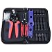 HKS Solar PV Panel Crimping Tool Kit with Crimper Stripper and 8 Pairs Solar connectors and 1Pair Solar Connector Spanner Wrench Crimper Tool for Solar Cable AWG14102546mm - Image 2