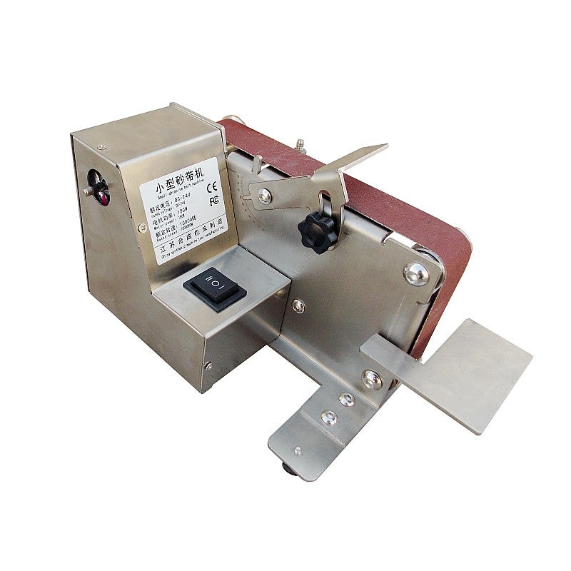 Small mini belt sander sanding machine grinding machine knife grinder woodworking sandpaper machine special 533 * 30mm polishing sand belt sandpaper - Image 3
