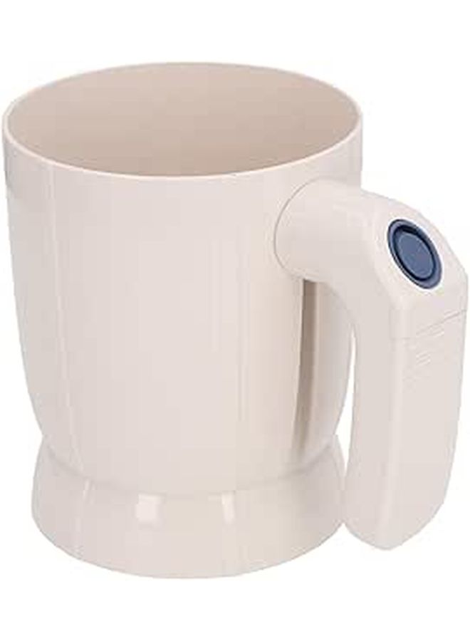 Stainless Steel Flour Sifter 4 Cup Capacity Washable Baking Pastry Tool - Image 1