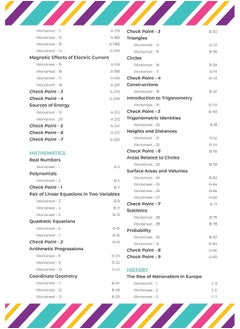 OSWAL PRINTERS & PUBLISHERS PVT LTD Chapterwise Worksheets for CBSE Class 10 (2022 Exam)  - Image 3