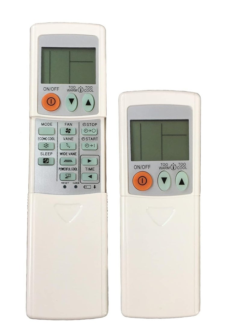 ELTRAZONE Replacement Remote Control for Mitsubishi Electric Air Conditioners MSZ-GE Series - Compatible with MSZ-GE06NA-8, MSZ-GE09NA-8, MSZ-GE12NA-8, MSZ-GE15NA-8, MSZ-GE18NA-8, MSY-GE09NA-8, MSY-GE12NA-8, MSY-GE15NA-8, MSY-GE18NA-8 - Easy to Use, Battery Included - Image 4