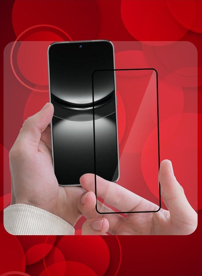 CATANES Huawei Nova 12 Tempered Glass Screen Protector Anti-Scratch Case Friendly HD Clear Protective Film