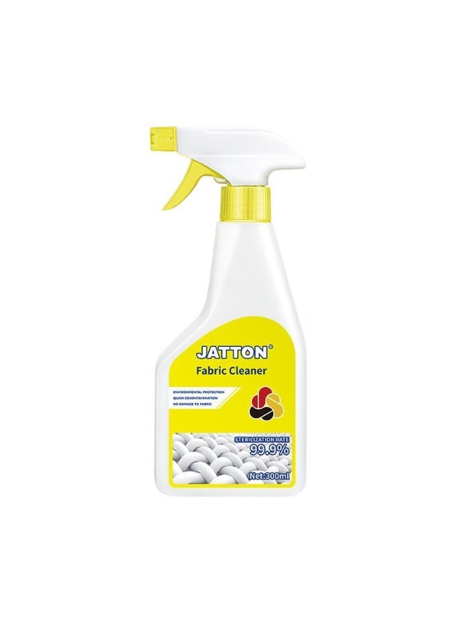 Fabric Sofa Cleaner Foam, 300ML Stain Removing Spray for Fabric, Upholstery  Clothes, Dry Foam Cleaner for Car Seats, Rug  Carpet Cleaner, Ink  Oil Stain Remover, Wash-Free Fabri c Cleaners - Image 1