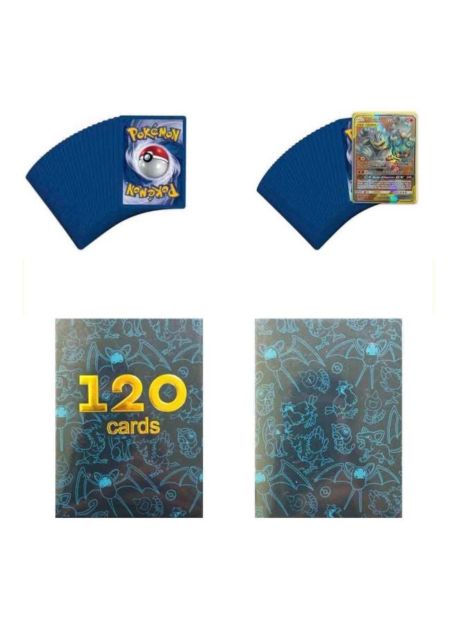 لعبة بطاقات الطاقة بوكيمون EX GX MEGA Trainer من 120 قطعة GC505