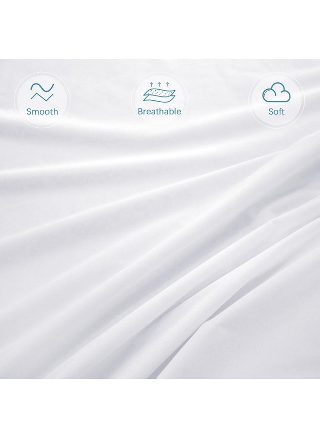 Biloban - Twin Zippered Mattress Protector Waterproof (4 5 6 7 9 13Inches) Low Profile Mattress Encasement & Mattress Cover 6 Sides Wrapping Box Spring Cover Easy To Take On & Off Smooth & Breathable - Image 1