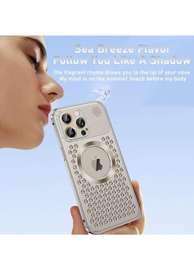 general Phone case for iPhone 15 Pro Max/15 Pro/15 Plus/15, [MagSafe compatible] Hollow design aviation aluminum phone case for full protection of the camera - Image 2