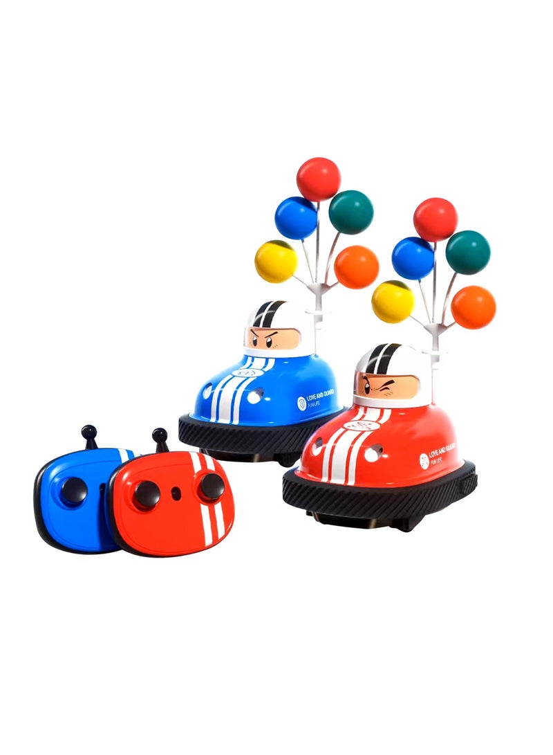 Double Battle Remote Control Bumper Toy Car - 2 Player Battle Bumper Cars - Image 1