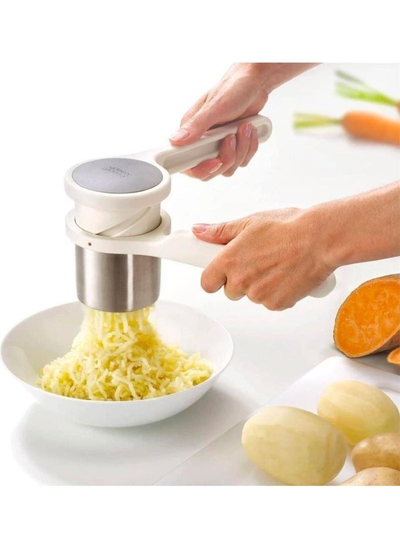 Joseph Joseph Heli* Potato Masher White  - Image 2