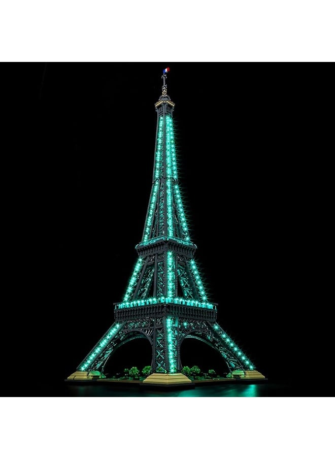 BRIKSMAX BRIKSMAX Led Lighting Kit for LEGO-10307 Eiffel Tower (Remote-Control Version)- Compatible with Lego Architecture Building Blocks Model- Not Include Lego Set  - Image 5