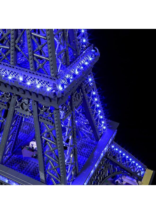 BRIKSMAX Led Lighting Kit for LEGO-10307 Eiffel Tower (Remote-Control Version)- Compatible with Lego Architecture Building Blocks Model- Not Include Lego Set