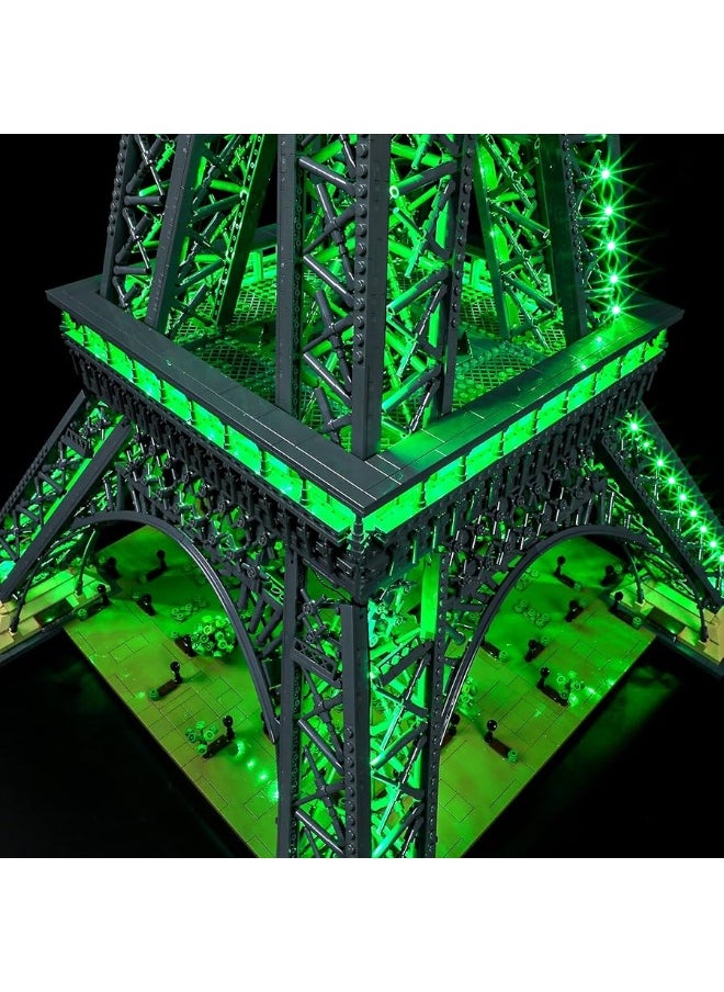 BRIKSMAX BRIKSMAX Led Lighting Kit for LEGO-10307 Eiffel Tower (Remote-Control Version)- Compatible with Lego Architecture Building Blocks Model- Not Include Lego Set  - Image 4