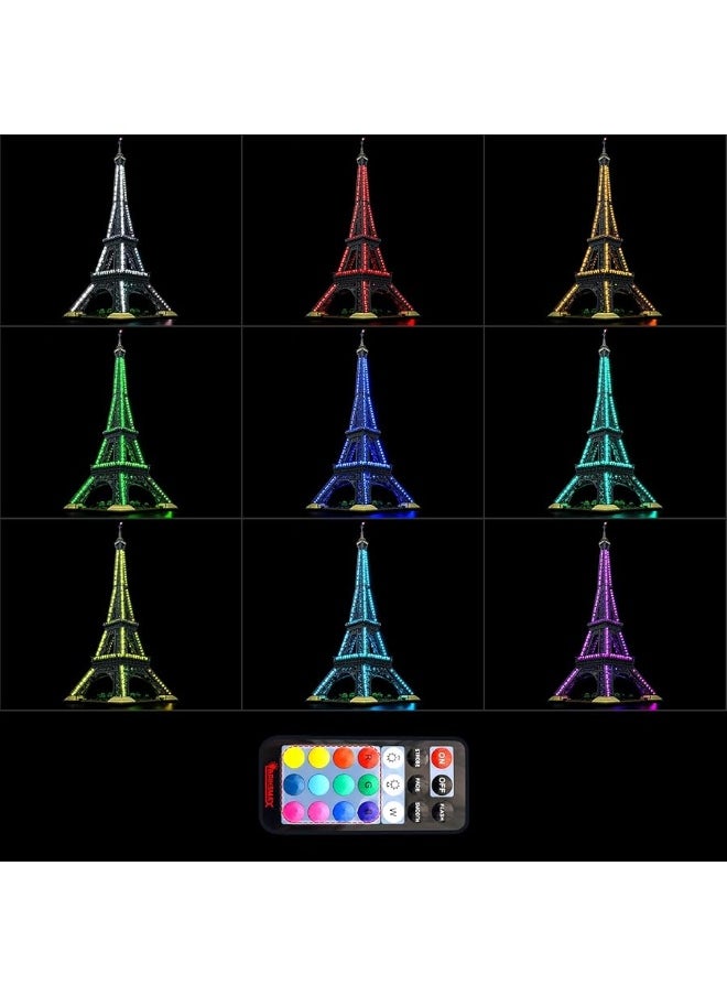 BRIKSMAX BRIKSMAX Led Lighting Kit for LEGO-10307 Eiffel Tower (Remote-Control Version)- Compatible with Lego Architecture Building Blocks Model- Not Include Lego Set  - Image 2