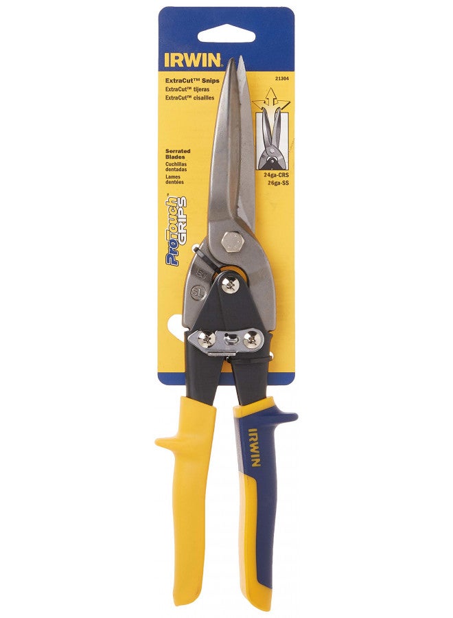 IRWIN 21304ZR Tin Snip, Multi Purpose, 11-3/4-Inch (21304) - Image 2