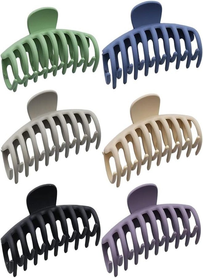 Minta 6 Teeth, Crab Claw, Hair Claw Clip with Different Color - Image 1
