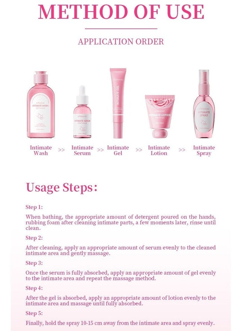 Kormesic Women’s Intimate Care Spray 50ml, Refreshing and Soothing External Spray for Sensitive Areas, Portable Daily Care - Image 5
