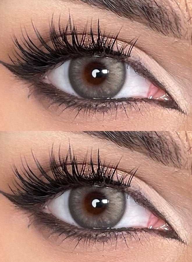 سيدة جديدة عدسات لاصقة ملونة رمادية من فريش ليدي للاستخدام السنوي - Image 2