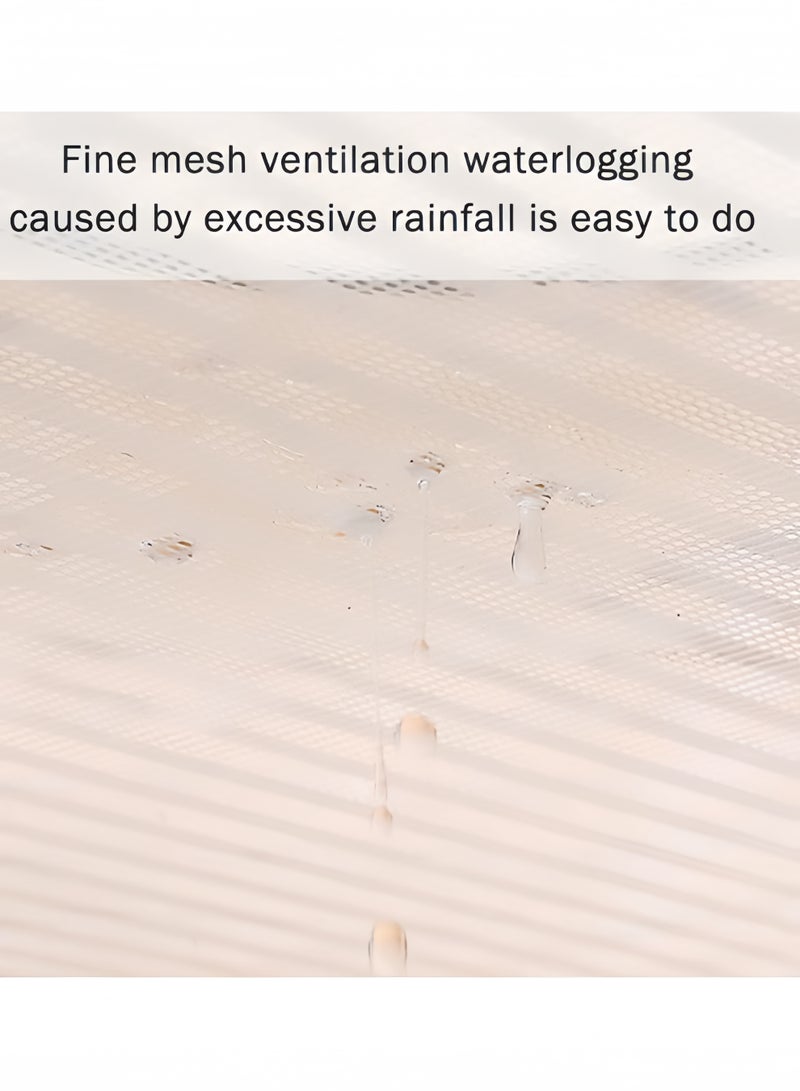 HQ-GAMING Hanging Dryer Net Foldable Drying Rack Net Dryer 3 Layer Folding Fish Net With Zipper Large Capacity Clothes Drying Basket Plants & Fish Drying Net - Image 3