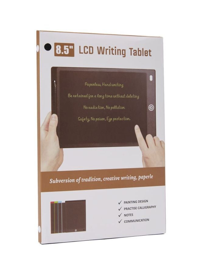 Lcd Writing Tablet With Pen 8.5Inch In Black Color For Kids Durable And Sturdy 8.5inch - Image 4
