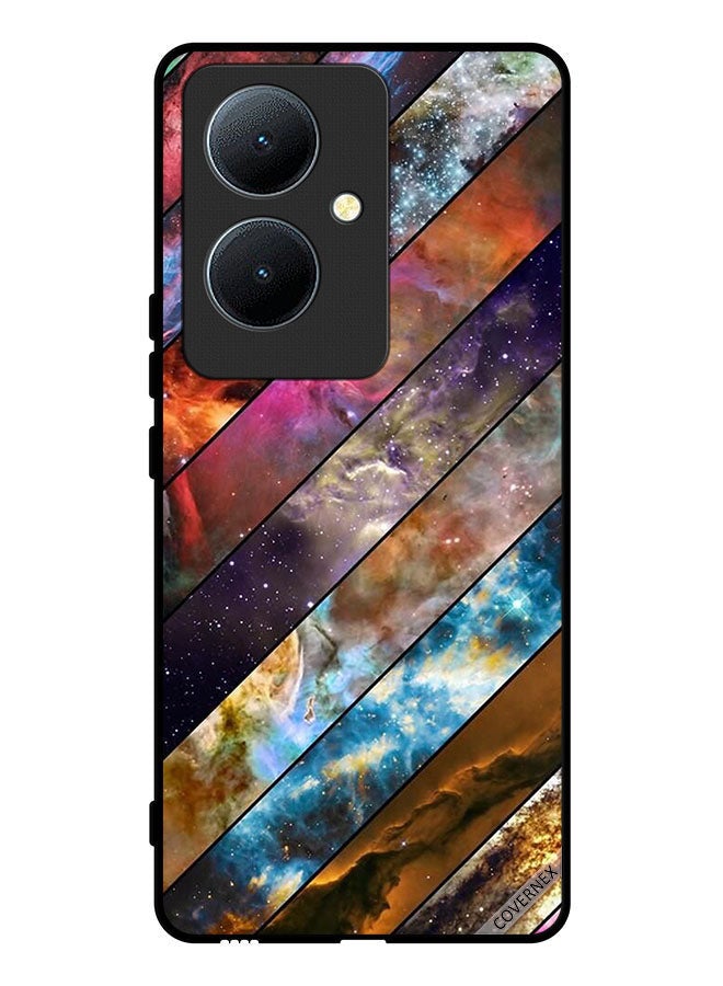 Covernex Protective Case Cover For Vivo Y78 Plus 5G Stripes Pattern - Image 1