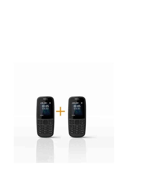 Nokia 105 consists of two pieces