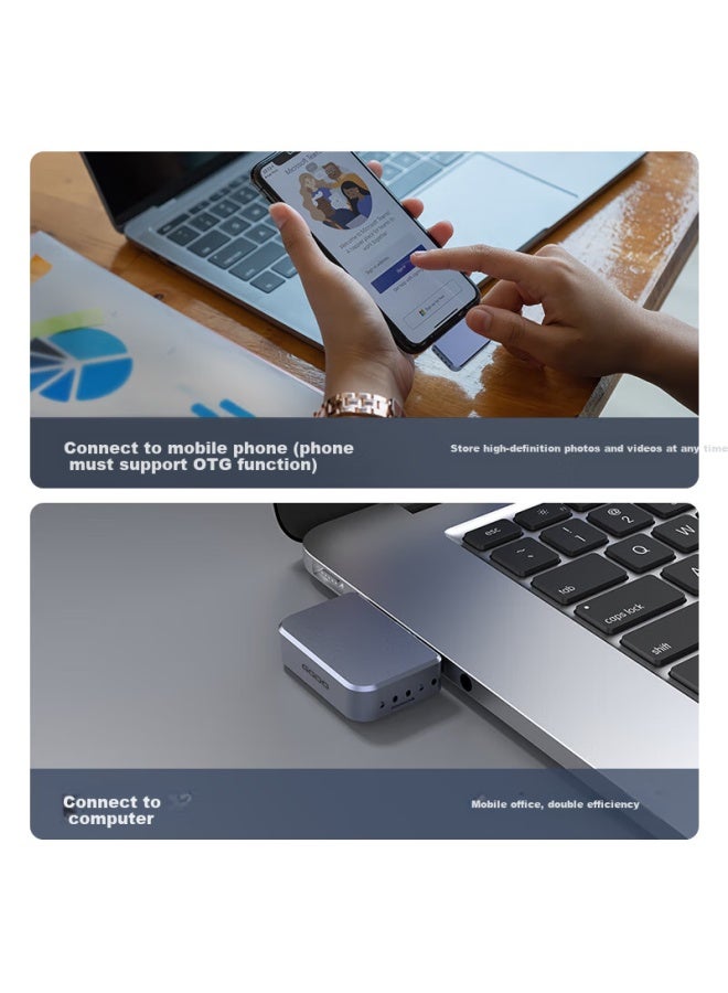Godo o M.2 Hard Drive Enclosure Direct Insertion 2230 Solid State Nvme Mobile External Type-c Phone Computer Expansion Box - Image 3