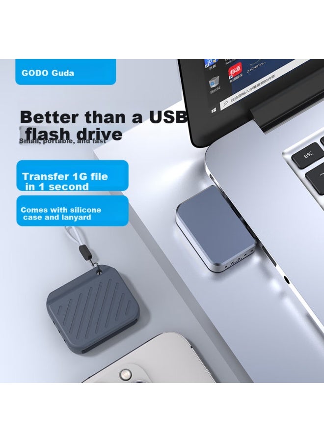 Godo o M.2 Hard Drive Enclosure Direct Insertion 2230 Solid State Nvme Mobile External Type-c Phone Computer Expansion Box - Image 1