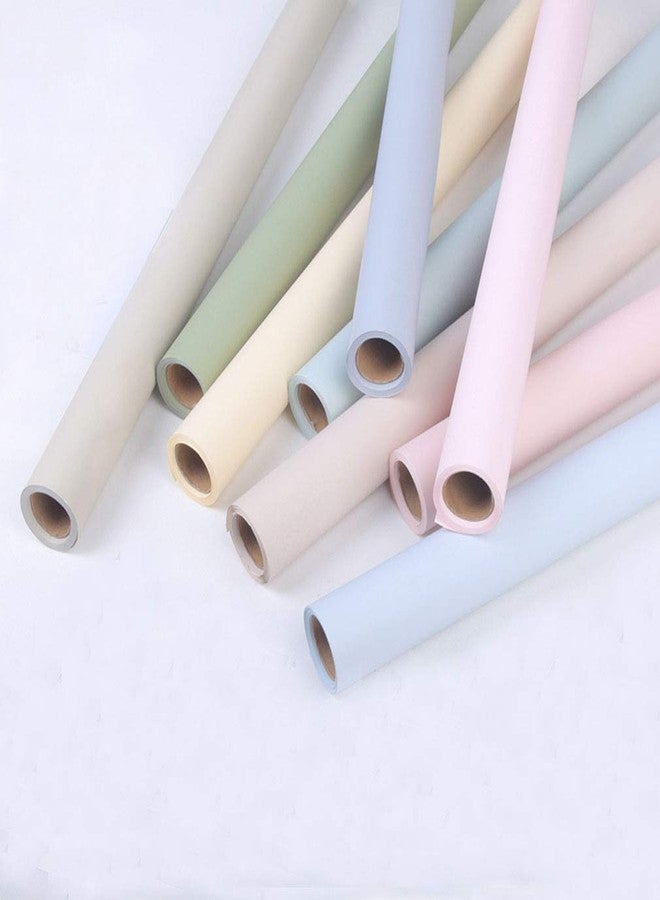 FWSA WRAPS لفائف ورق تغليف الزهور من FWSA WRAPS، ورق تغليف أبيض بنمط باقة زهور كورية، مقاوم للماء، مناسب لتغليف الهدايا والزهور الطازجة (اللون 1)، 22.8 × 396 بوصة - Image 2