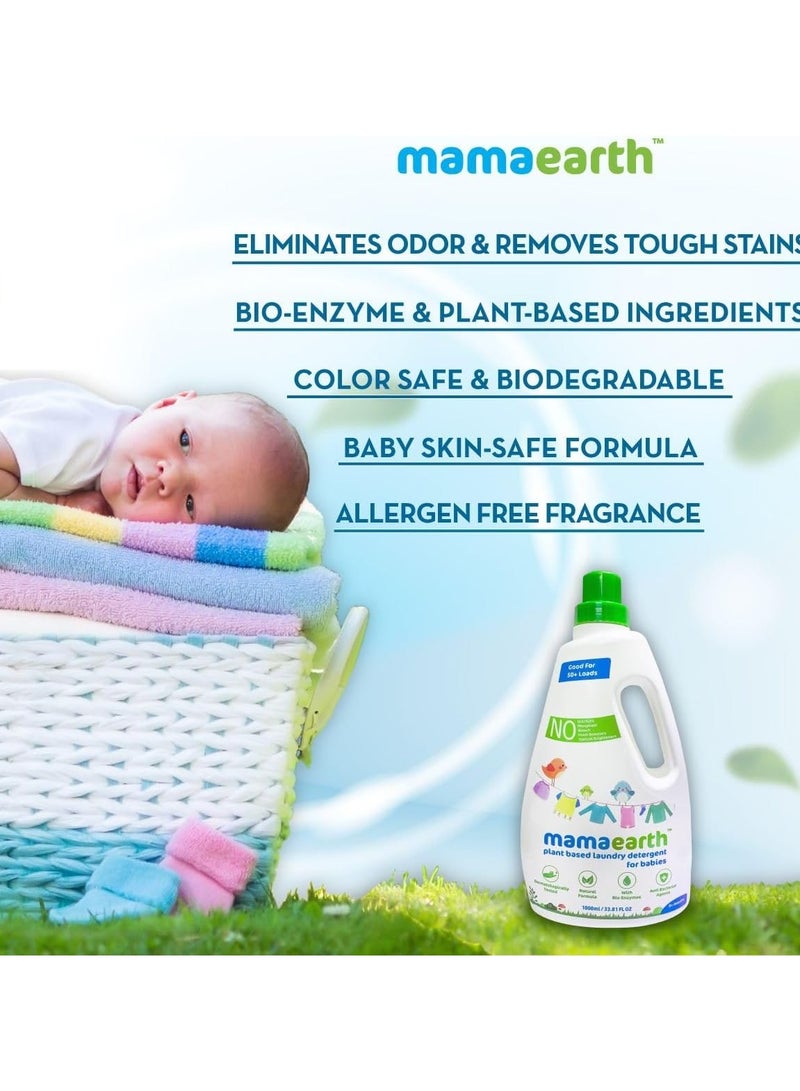 Mamaearth Plant Based Laundry Detergent 1000 ml - Image 3