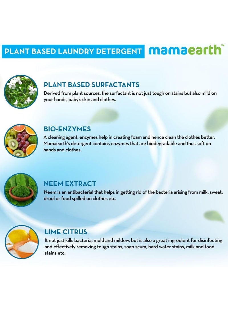 Mamaearth Plant Based Laundry Detergent 1000 ml - Image 4