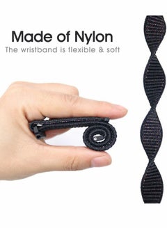 Y&D 22mm Soft Nylon Watch Bands Compatible for Samsung Galaxy 46mm/Samsung 3 45mm/Gear S3 Frontier/Classic, Sport Strap Wristband Replacement Bracelet Women Men (black)  - Image 5