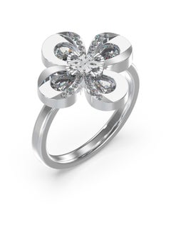 GUESS Ladies Silver Ring 