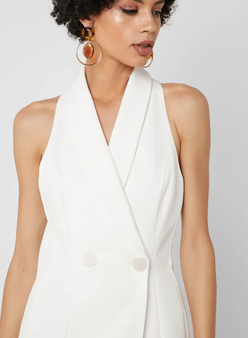 TOPSHOP Wrap Blazer Dress