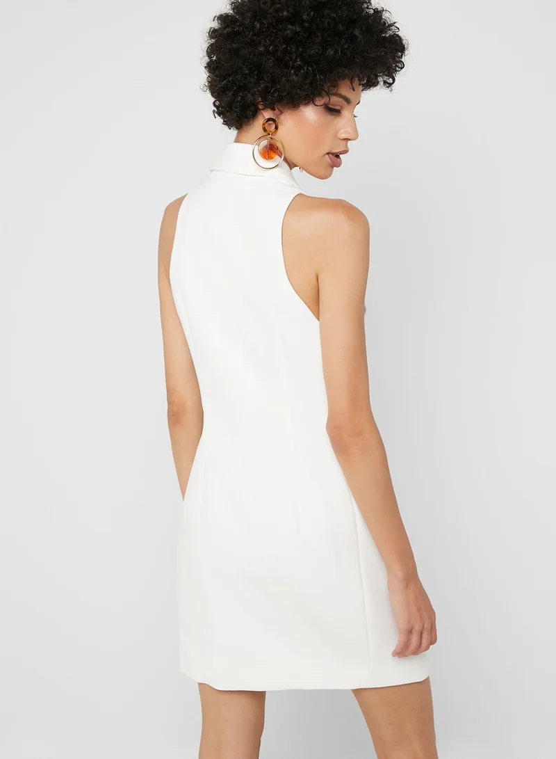 TOPSHOP Wrap Blazer Dress