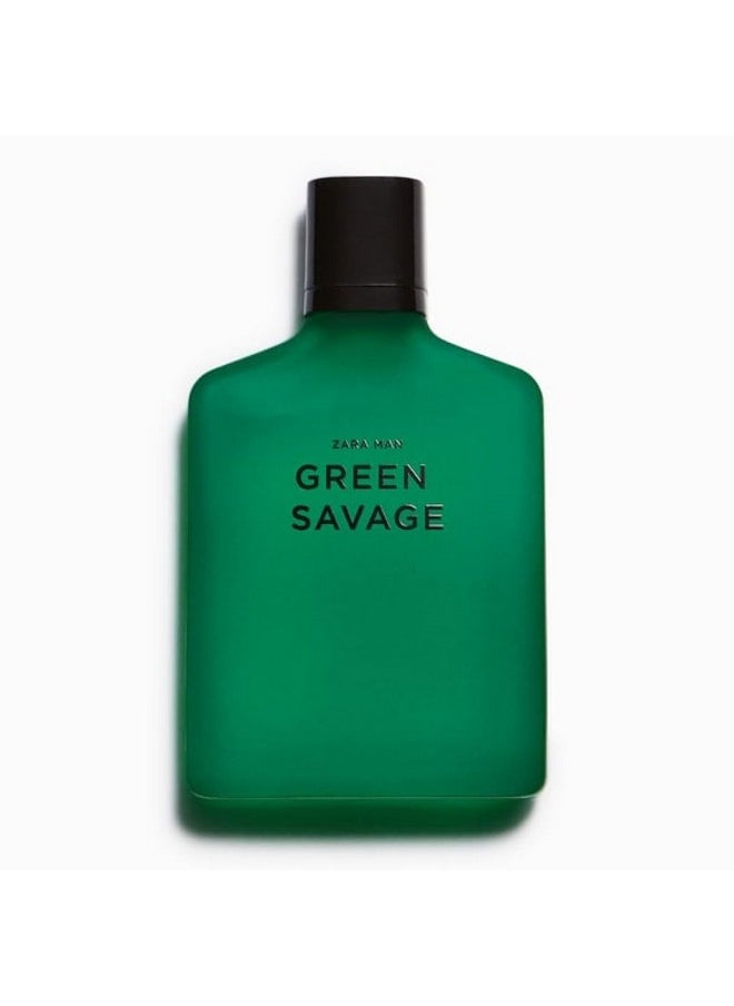 Zara Zara Man Green Savage Cologne for Men EDT Eau De Toilette 100 ML (3.4 FL OZ)  - Image 2