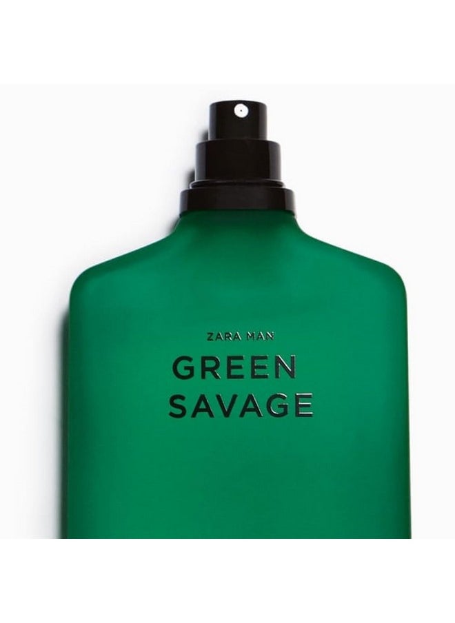Zara Zara Man Green Savage Cologne for Men EDT Eau De Toilette 100 ML (3.4 FL OZ)  - Image 3