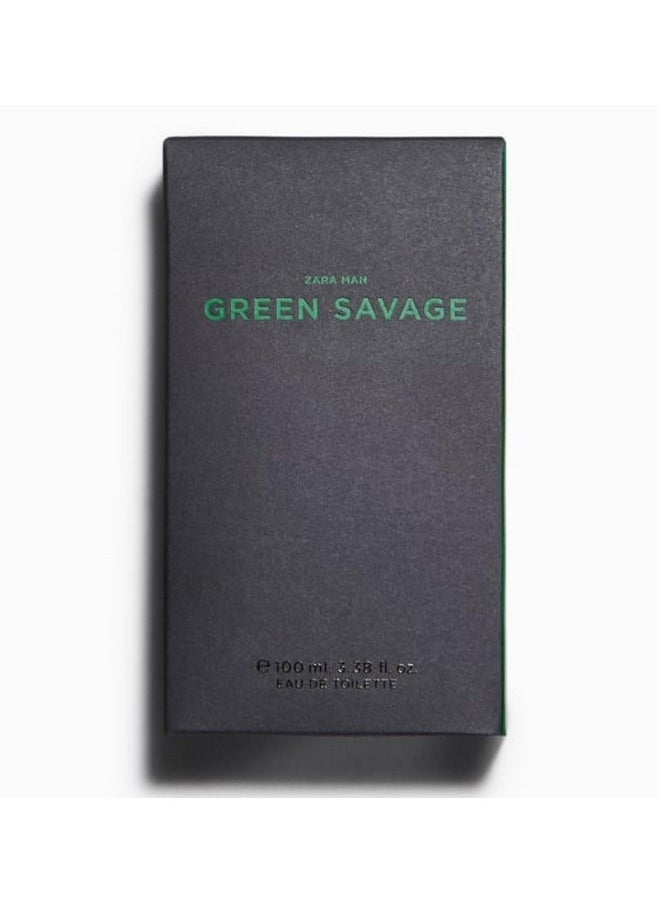 Zara Zara Man Green Savage Cologne for Men EDT Eau De Toilette 100 ML (3.4 FL OZ)  - Image 4