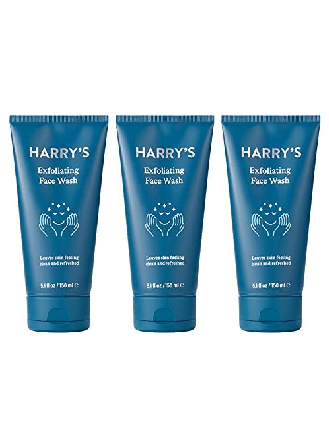Harry's غسول الوجه ومنظف الوجه للرجال 51 أونصة سائلة (عبوة من 3 قطع) قد تختلف العبوة - Image 2
