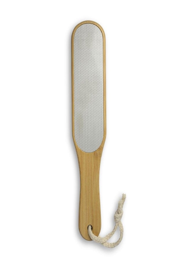 KIRA Foot File Wooden Handle Foot Scrubber Double Sided Foot File Callus Remover Professional Foot Rasp Heel Scraper for Wet or Dry Skin Easy to Clean Pedicure Tool - Image 2
