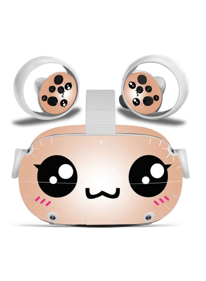 Beauenty Two-piece VR9 one-piece glasses sticker