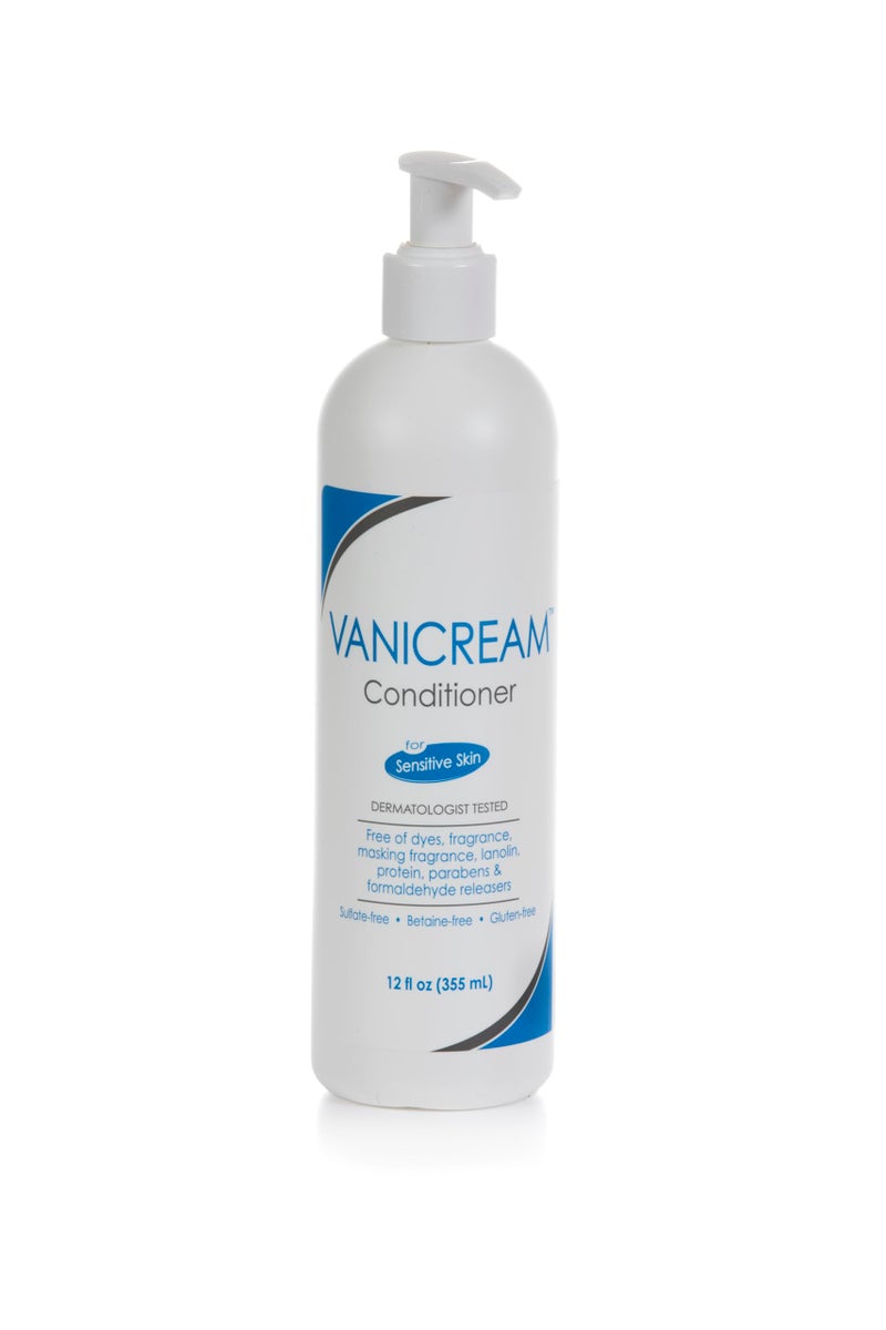 Vanicream Conditioner  pH Balanced Mild Formula Effective For All Hair Types and Sensitive Scalps  Free of Fragrance Lanolin and Parabens  12 Fl Oz