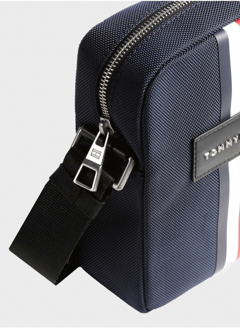 Tommy Hilfiger Plus Tommy Hilfiger Uptown Nylon Mini Reporter Bag  - Image 4
