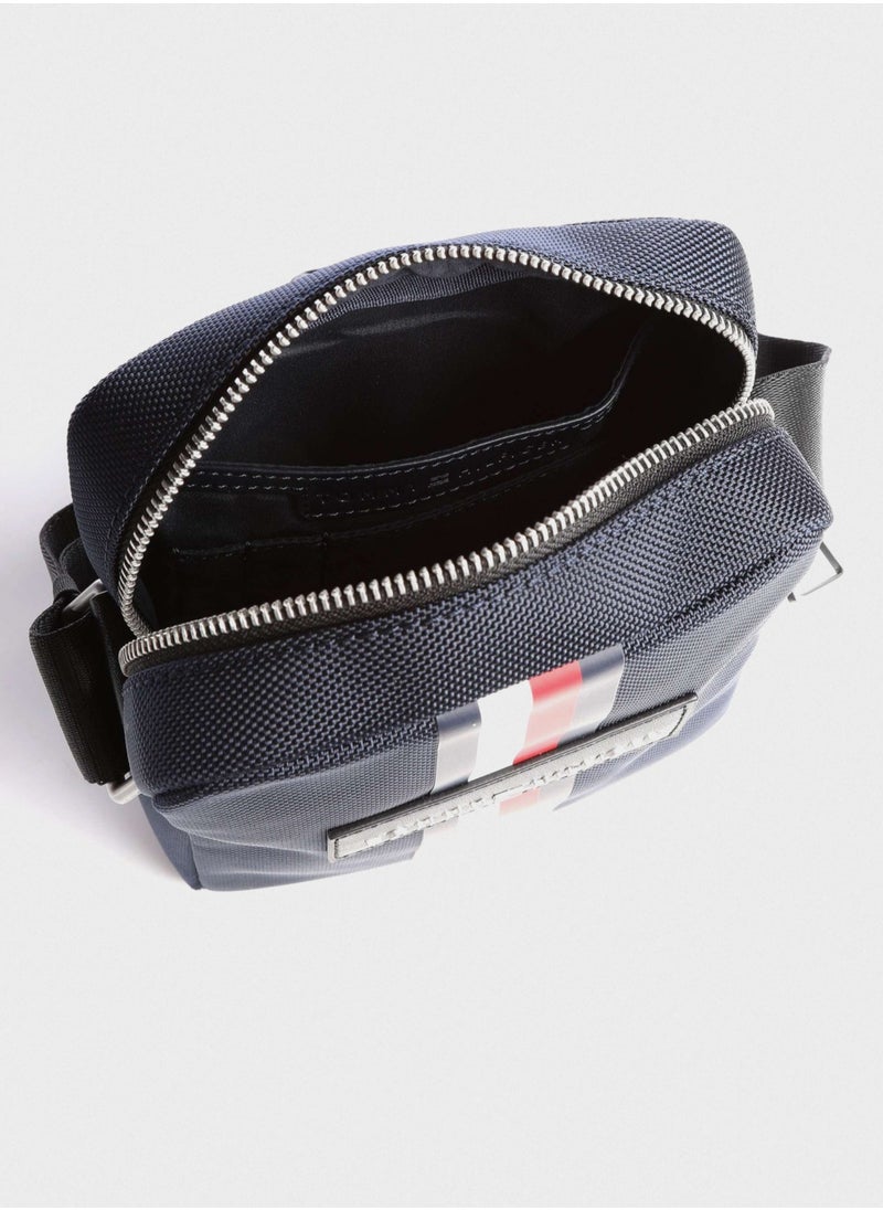 Tommy Hilfiger Plus Tommy Hilfiger Uptown Nylon Mini Reporter Bag  - Image 3