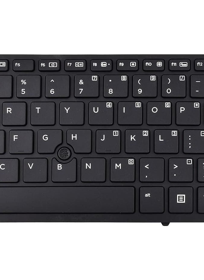 ماركة غير محددة لوحة مفاتيح داخلية متوافقة مع سلسلة HP EliteBook 840 G1 G2 850 G1 G2 745 G1 G2/HP ZBook 14 مع إضاءة خلفية ومؤشر  - Image 1