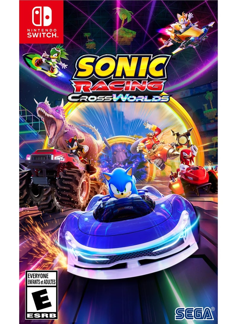 SWITCH 0 Sonic Racing: CrossWorlds – Sonic Action Racing – Nintendo Switch - Image 1