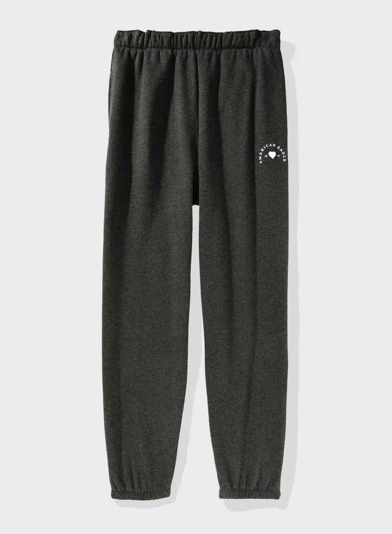 American Eagle Logo Drawstring Sweatpants