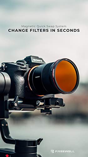 Freewell Magnetic Quick Swap System 72mm ND1000/PL (10 f-Stops) Hybrid Camera Filter - Image 2