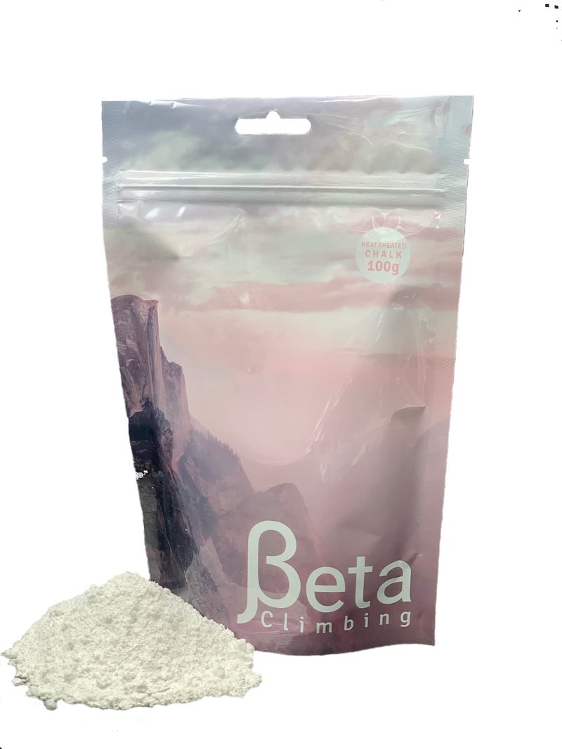Beta Climbing Chalk Heat Treated Loose Powder Chalk for Climbing 100% Magnesium Carbonate. 100% of Profits Donated. Premium Rock Climbing Powder Chalk - Image 1